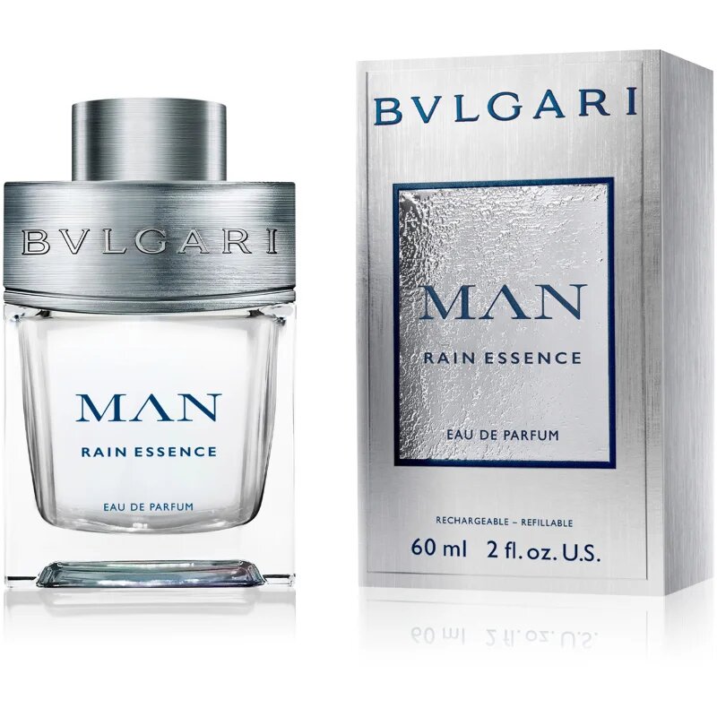 BVLGARI Man Rain Essence Eau de Parfum reincarcabil pentru bărbați 60 ml