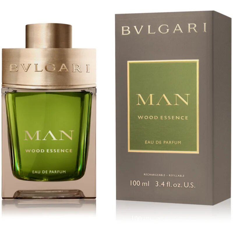 BVLGARI Man Wood Essence Eau de Parfum reincarcabil pentru bărbați 100 ml