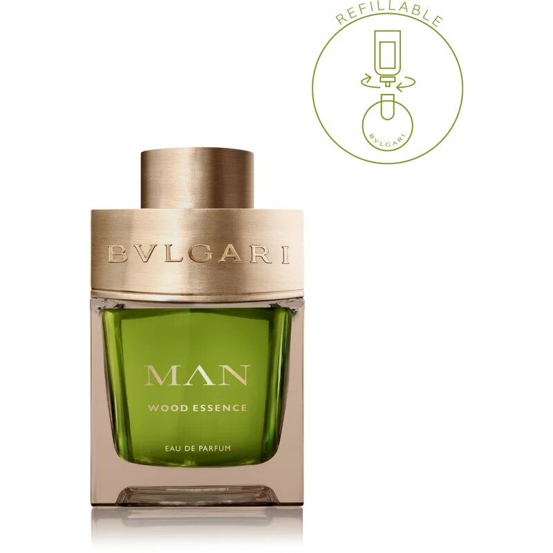 BVLGARI Man Wood Essence Eau de Parfum reincarcabil pentru bărbați 60 ml