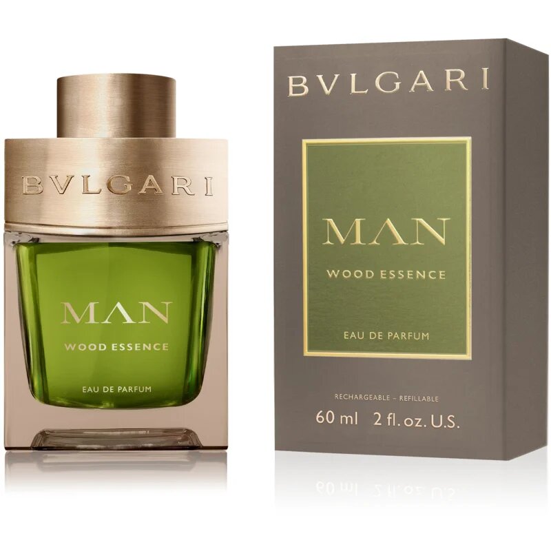 BVLGARI Man Wood Essence Eau de Parfum reincarcabil pentru bărbați 60 ml