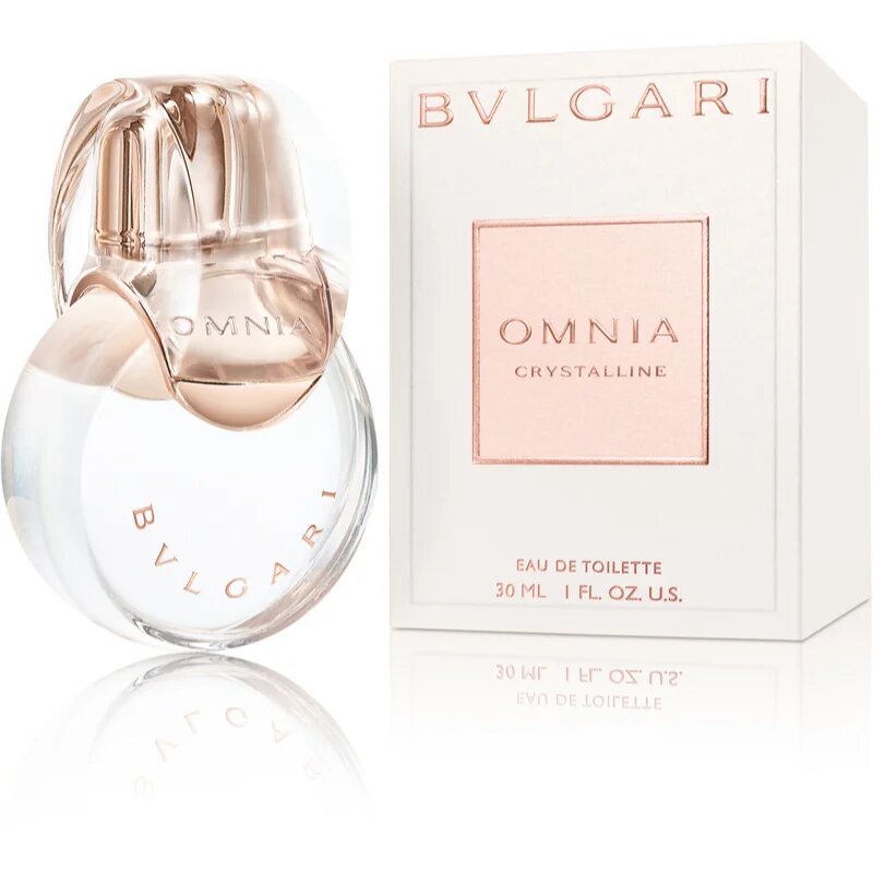 BVLGARI Omnia Crystalline Eau de Toilette reincarcabil pentru femei 30 ml