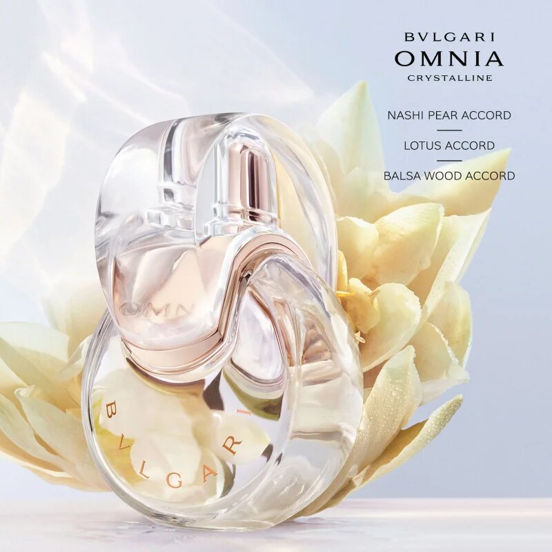 BVLGARI Omnia Crystalline Eau de Toilette reincarcabil pentru femei 30 ml