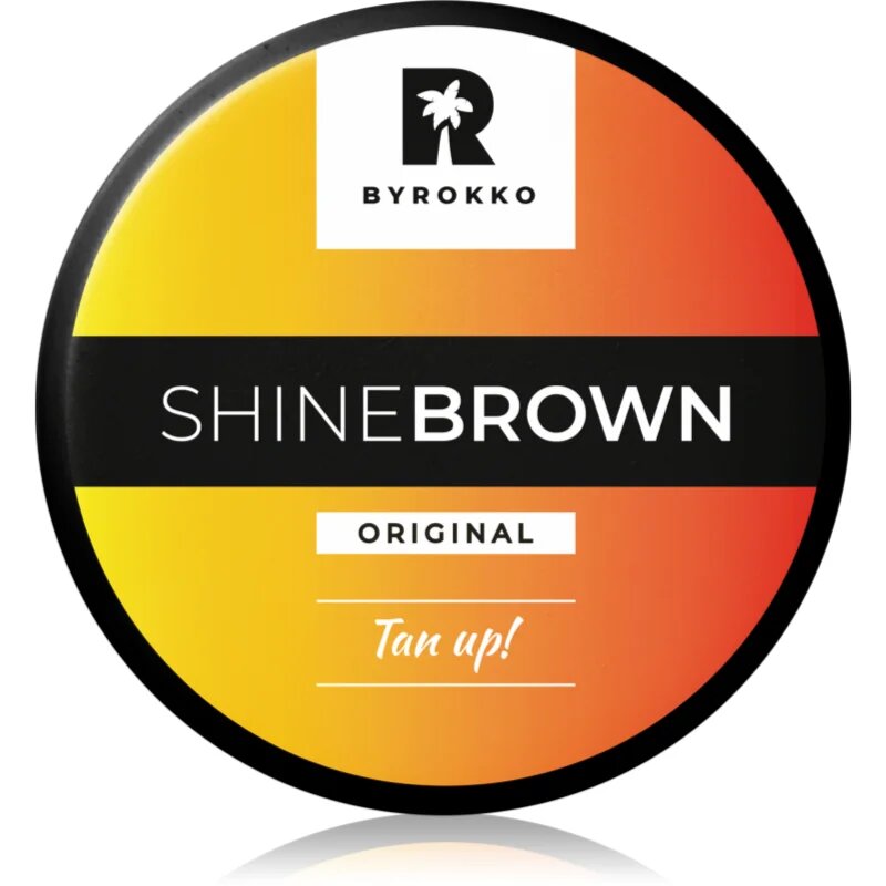 BYROKKO Shine Brown Tan Up! agent pentru accelerarea și prelungirea bronzării 200 ml