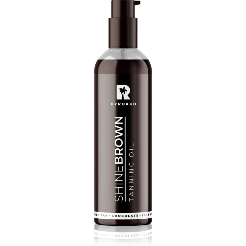BYROKKO Shine Brown Tanning Oil agent pentru accelerarea și prelungirea bronzării 145 ml