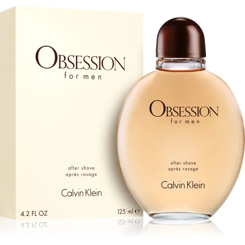 Calvin Klein Obsession for Men after shave pentru bărbați 125 ml
