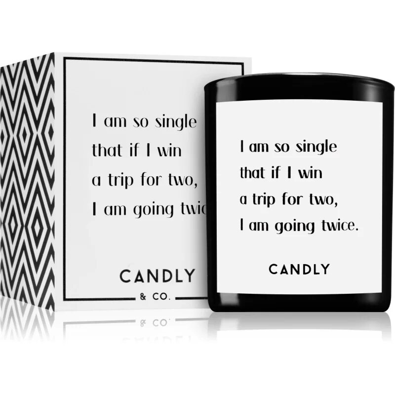 Candly & Co. I am so single lumânare parfumată 250 g