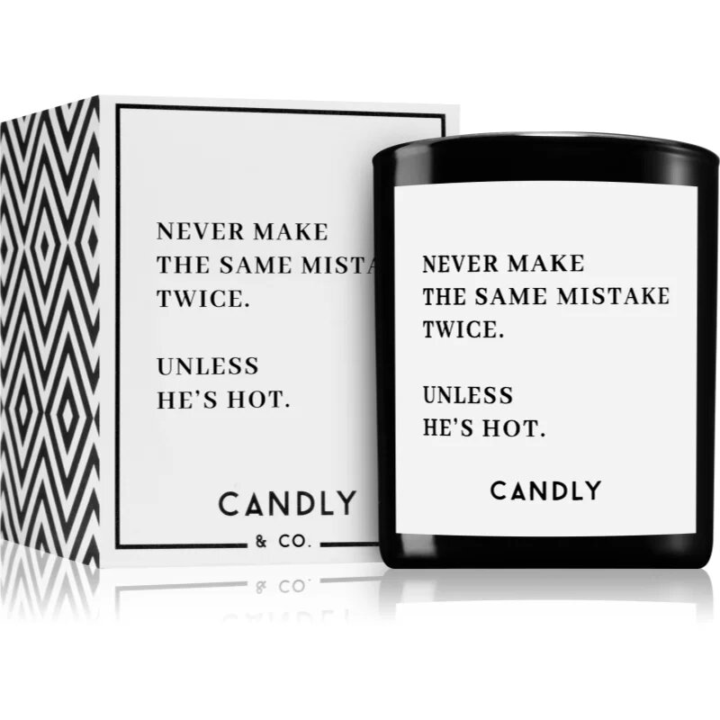 Candly & Co. Never make the same mistake twice lumânare parfumată 250 g