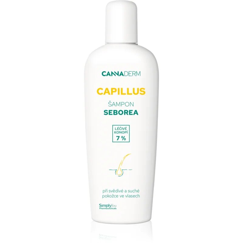 Cannaderm Capillus Seborea Shampoo sampon pe baza de plante pentru scalp iritat 150 ml
