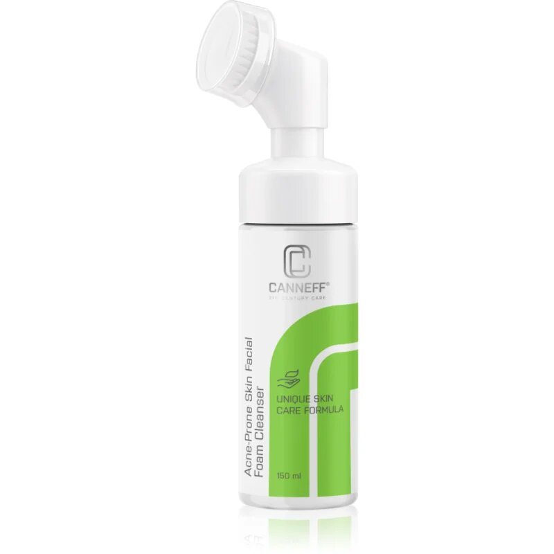 Canneff Balance Acne-Prone Skin Facial Foam Cleanser demachiant spumant delicat pentru tenul gras predispus la acnee 150 ml
