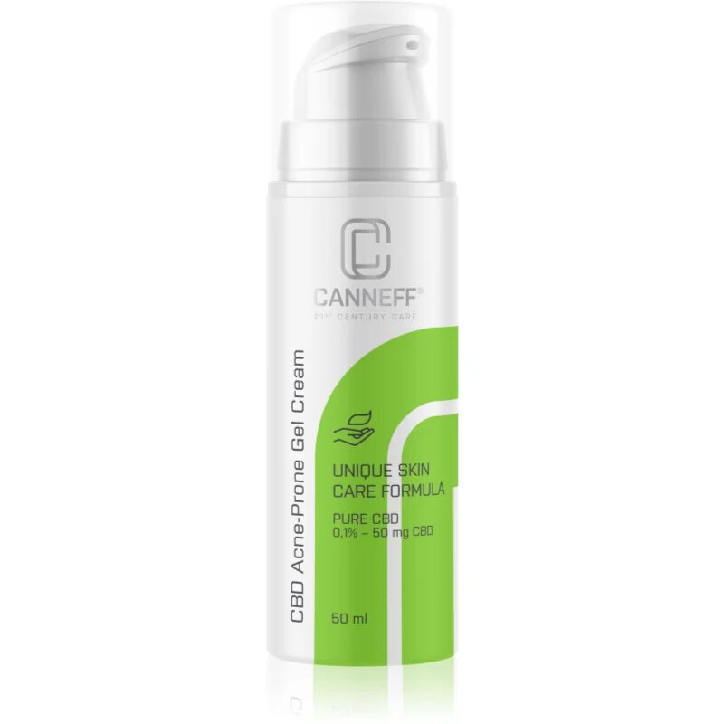Canneff Balance CBD Acne-Prone Gel Cream crema gel pentru tenul gras predispus la acnee 50 ml