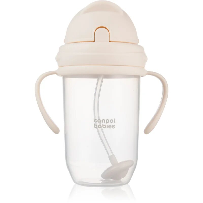 Canpol babies Cup ceasca cu greutăți Nude 6m+ 1 buc