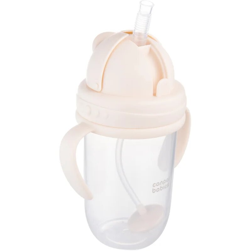Canpol babies Cup ceasca cu greutăți Nude 6m+ 1 buc