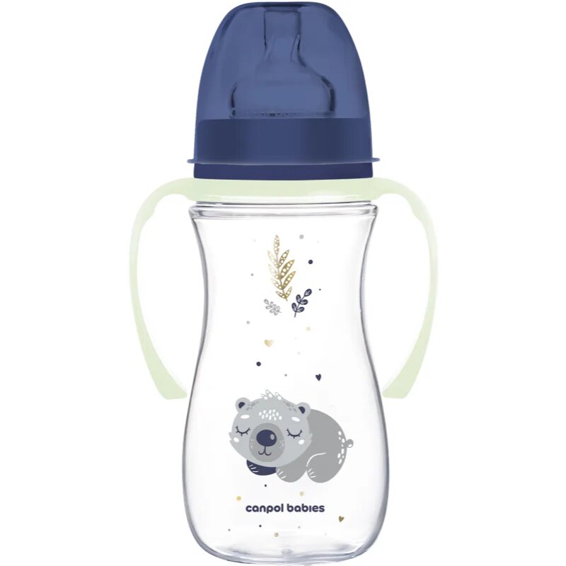 Canpol babies EasyStart Sleepy Koala 300 ml biberon pentru sugari 12 m+ Blue 1 buc
