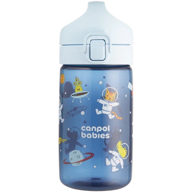 Canpol babies Junior Bottle biberon pentru copii Blue 1 buc