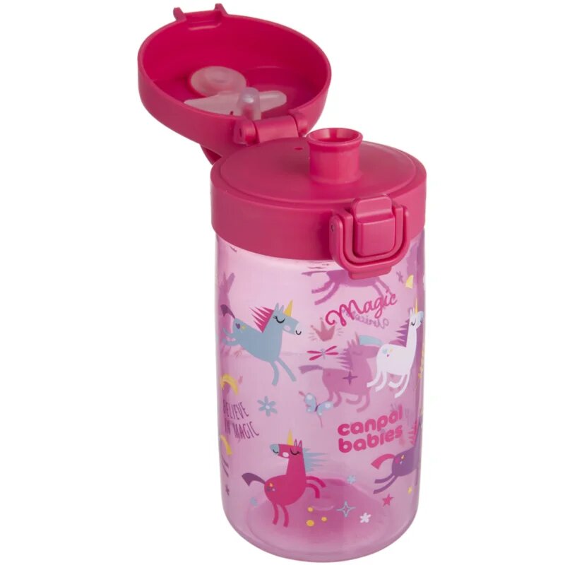 Canpol babies Junior Bottle biberon pentru copii Pink 1 buc