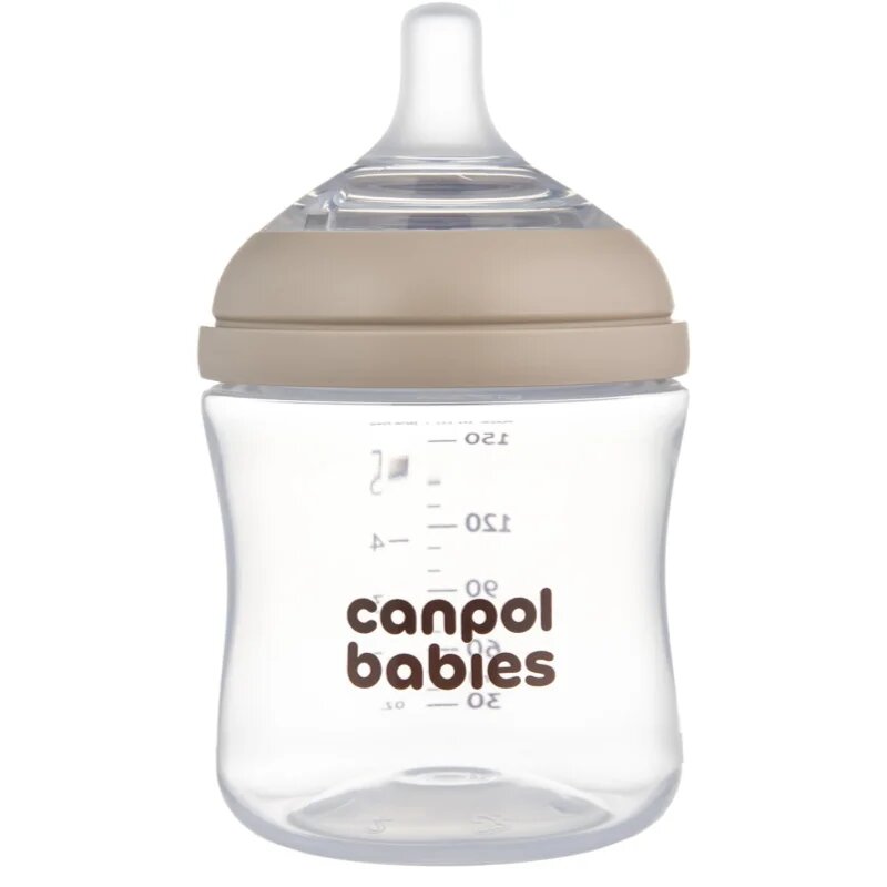 Canpol babies Natural Shape biberon anticolici 0m+ 1 buc