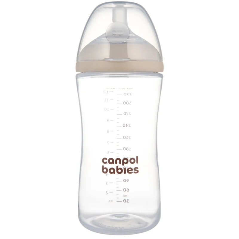 Canpol babies Natural Shape biberon anticolici 6m+ 1 buc