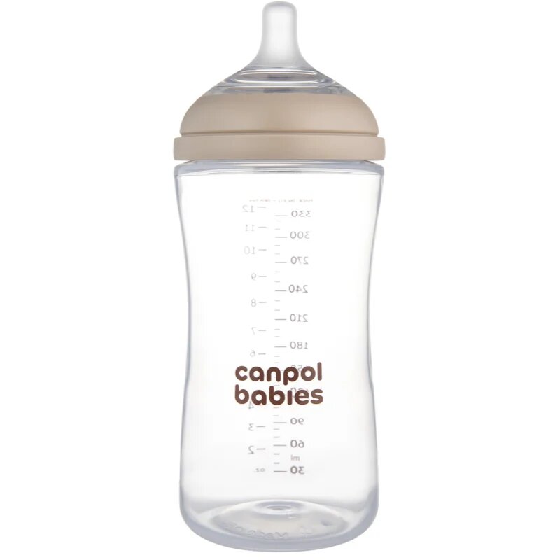 Canpol babies Natural Shape biberon anticolici 6m+ 1 buc