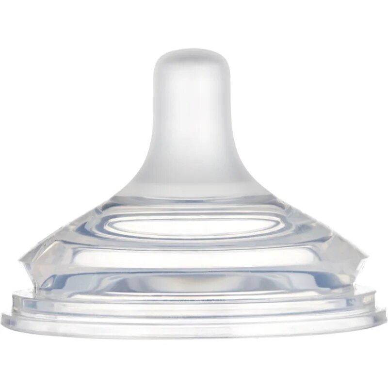 Canpol babies Natural Shape tetină pentru biberon 12m+ 2 buc