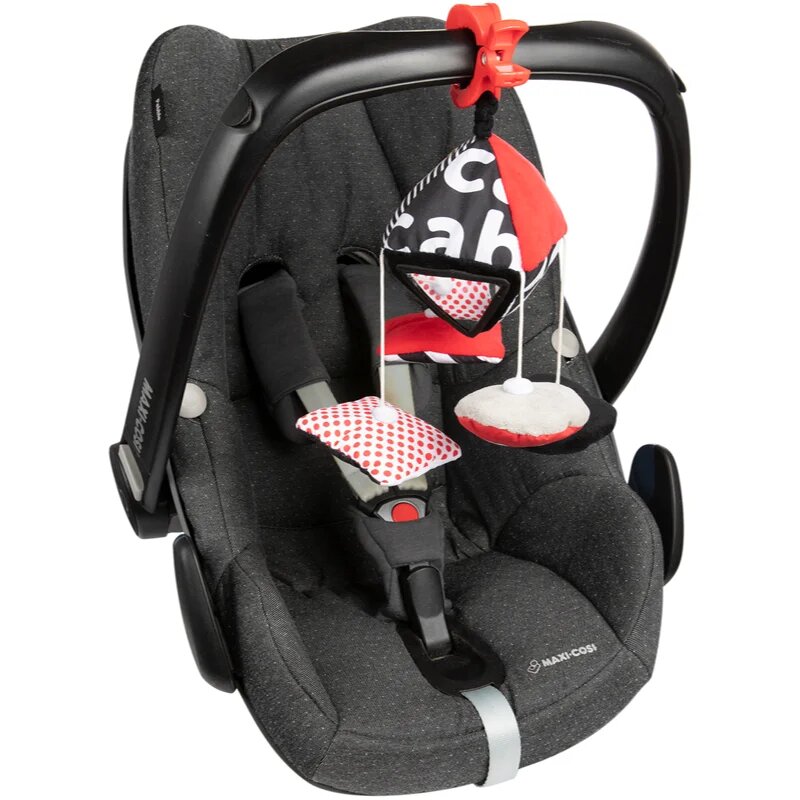 Canpol babies Sensory jucărie suspendabilă contrastantă cu clips 0m+ 1 buc