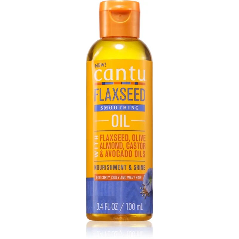 CANTU FlaxSeed Smoothing Oil Ulei de păr hidratant și hrănitor 100 ml