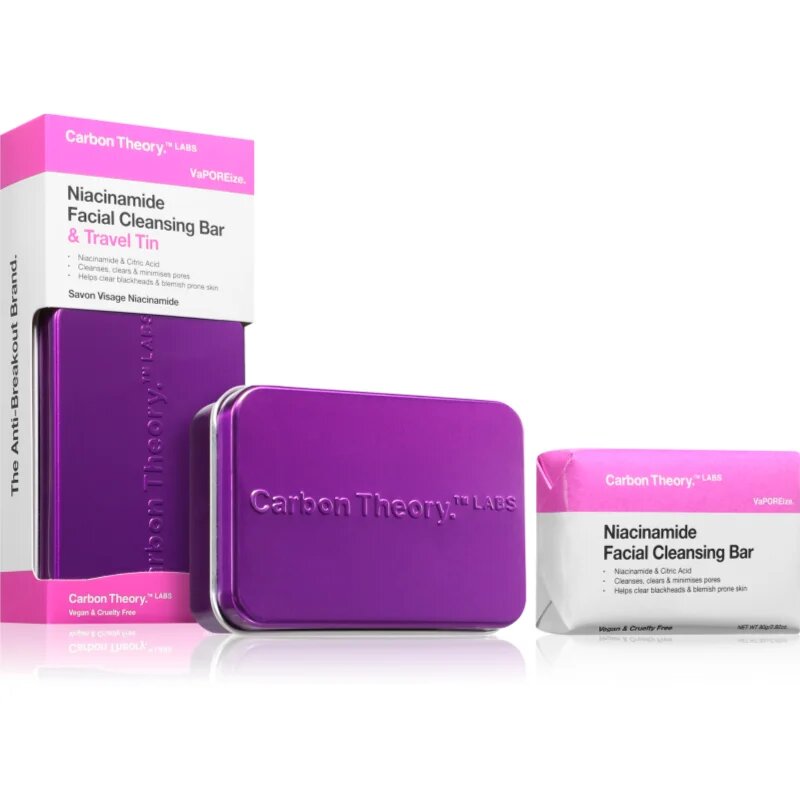 Vaporeize Facial Cleansing Bar sapun pentru curatarea fetei cu niacinamidă 80 g