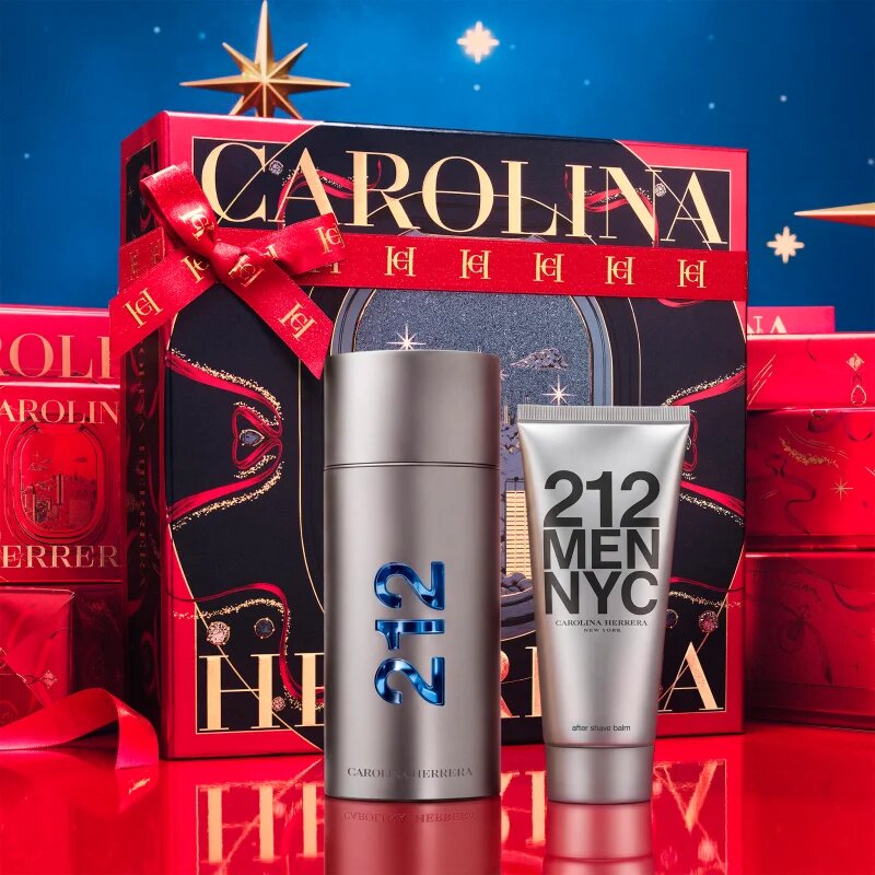 Carolina Herrera 212 NYC Men set cadou pentru bărbați