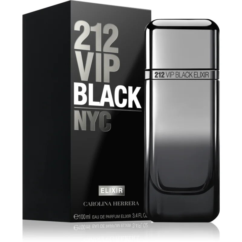 Carolina Herrera 212 VIP Black Elixir Eau de Parfum pentru bărbați 100 ml