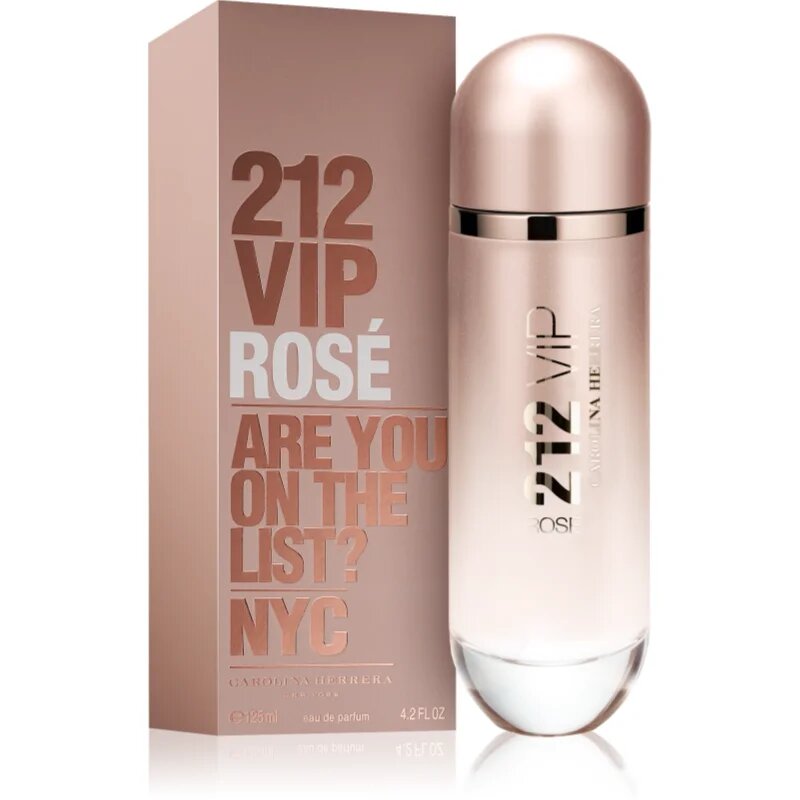 Carolina Herrera 212 VIP Rosé Eau de Parfum pentru femei 125 ml