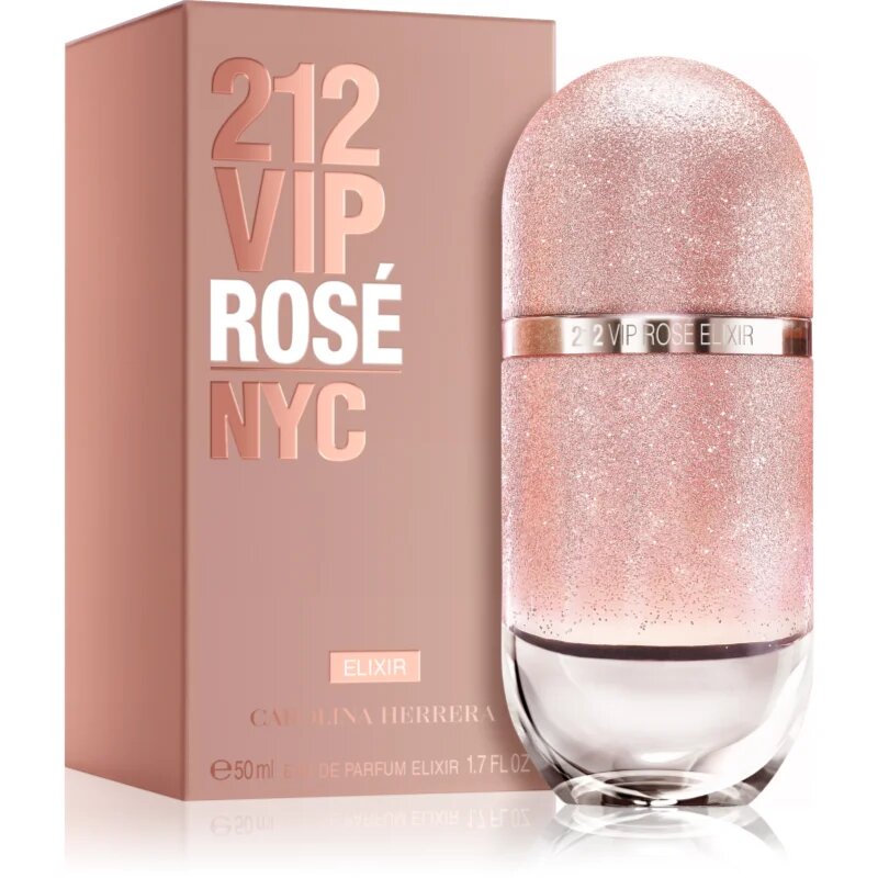 Carolina Herrera 212 VIP Rosé Elixir Eau de Parfum pentru femei 50 ml