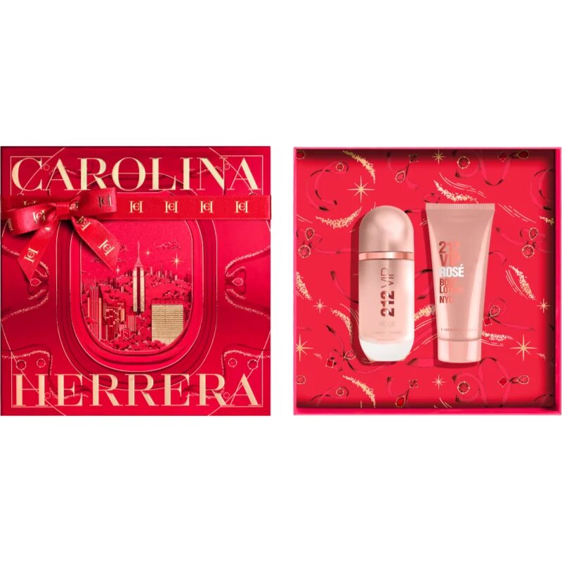 Carolina Herrera 212 VIP Rosé set cadou pentru femei
