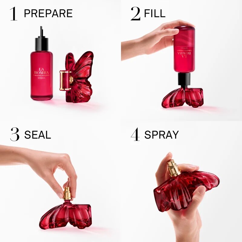 Carolina Herrera La Bomba Intensa Eau de Parfum intense pentru femei refill 200 ml