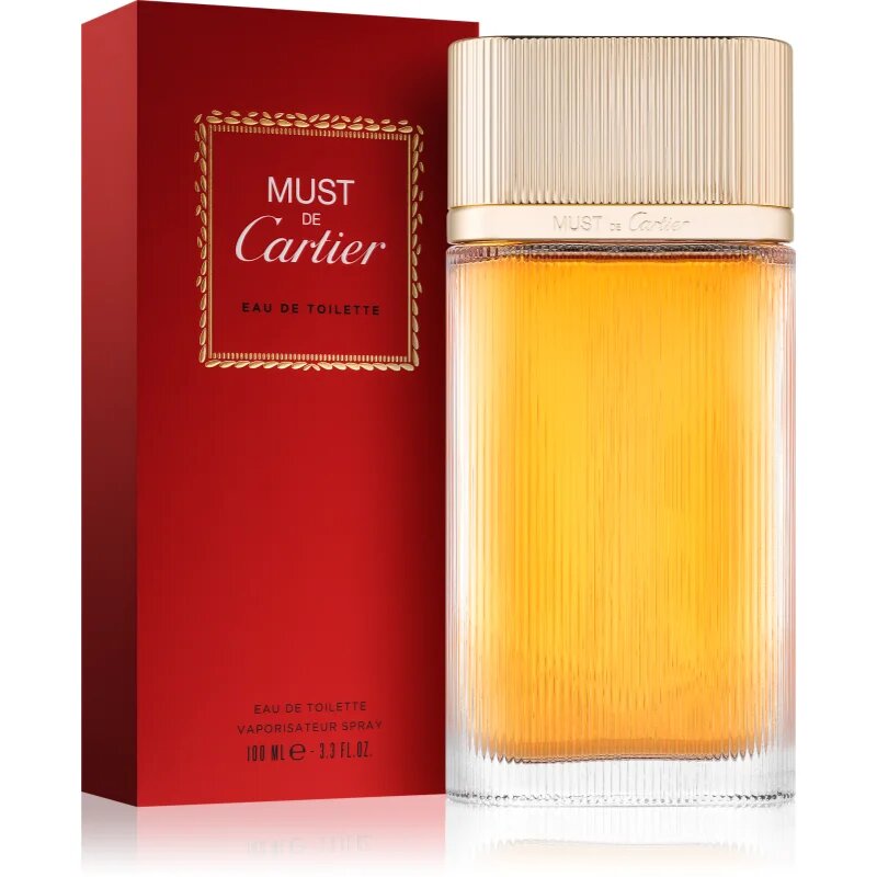 Cartier Must De Eau de Toilette pentru femei 100 ml