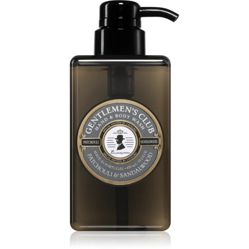 Castelbel Gentlemen's Club Patchouli & Sandalwood săpun lichid de lux pentru maini si corp 450 ml