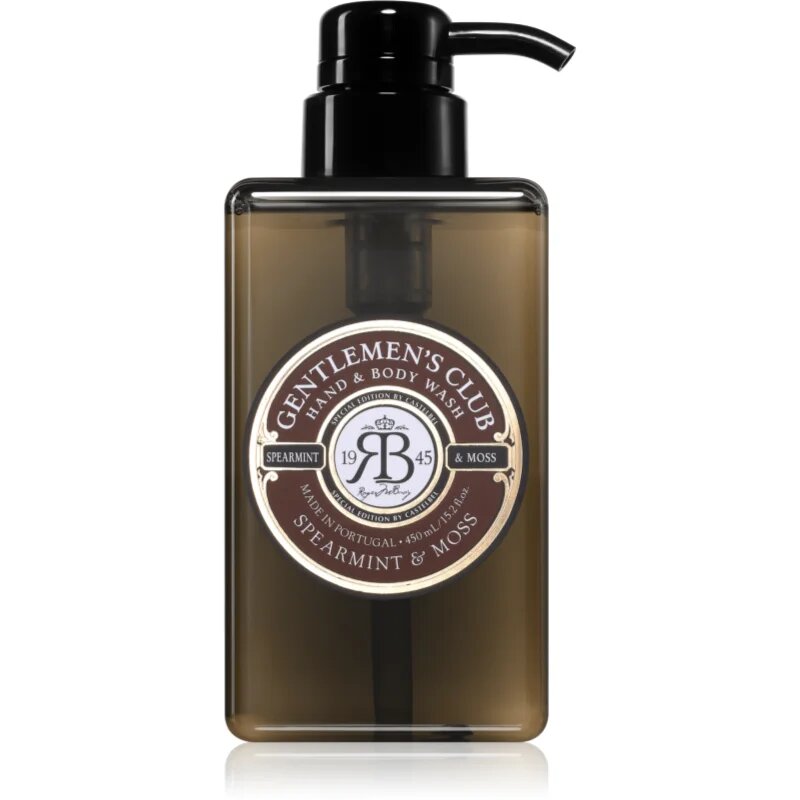 Castelbel Gentlemen's Club Spearmint & Moss săpun lichid de lux pentru maini si corp 450 ml
