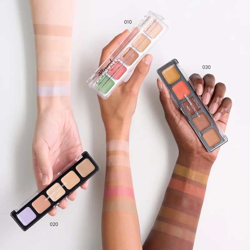 Catrice Allround Concealer paleta corectoare culoare 030 Medium Deep 6 g