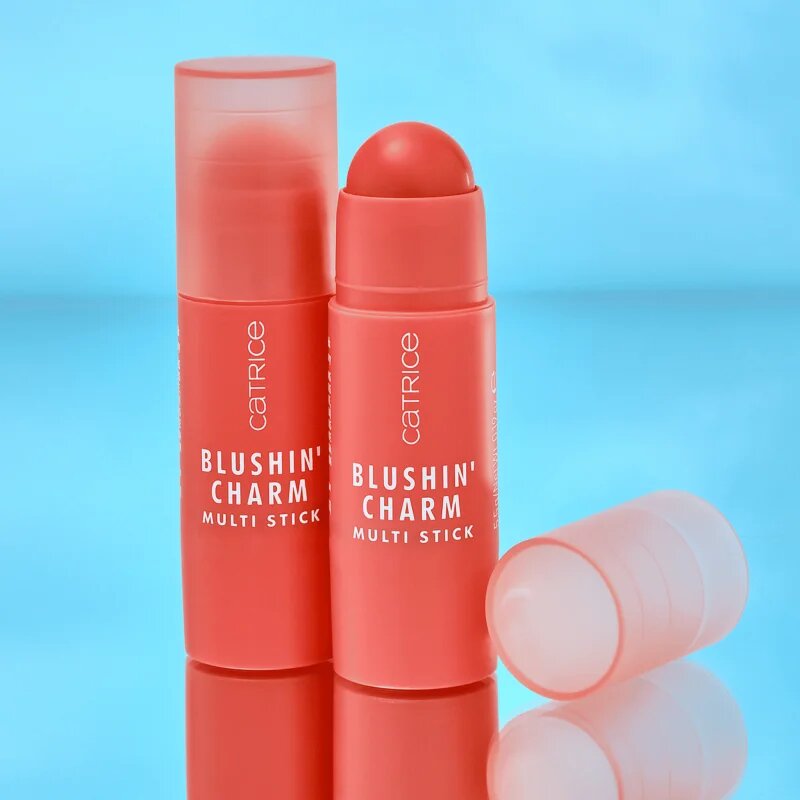 Catrice Blushin' Charm Multi Stick blush pentru iluminare stick culoare 020 Coral Cutie 5.5 g