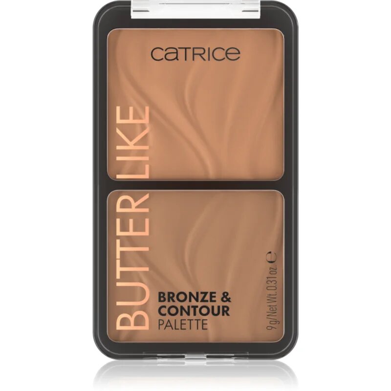 Catrice Butter Like Bronze & Contour Patela pentru conturul fetei cu efect autobronzant culoare 010 Born To Shape 9 g