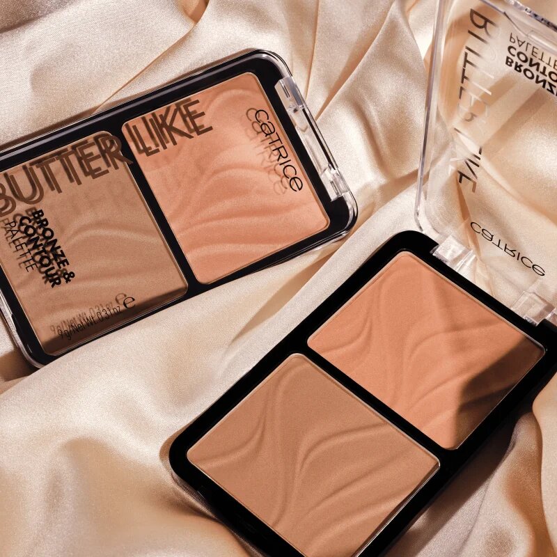 Catrice Butter Like Bronze & Contour Patela pentru conturul fetei cu efect autobronzant culoare 010 Born To Shape 9 g