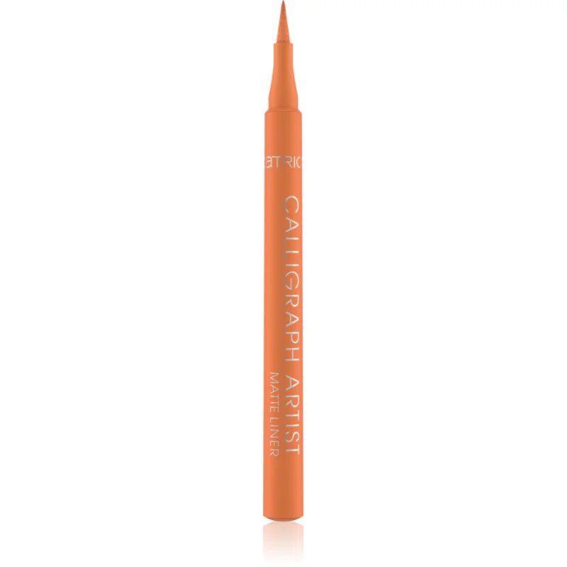 Catrice Calligraph Artist Matte tuș de ochi tip cariocă cu efect matifiant culoare 050 · Setting Sun 11 ml