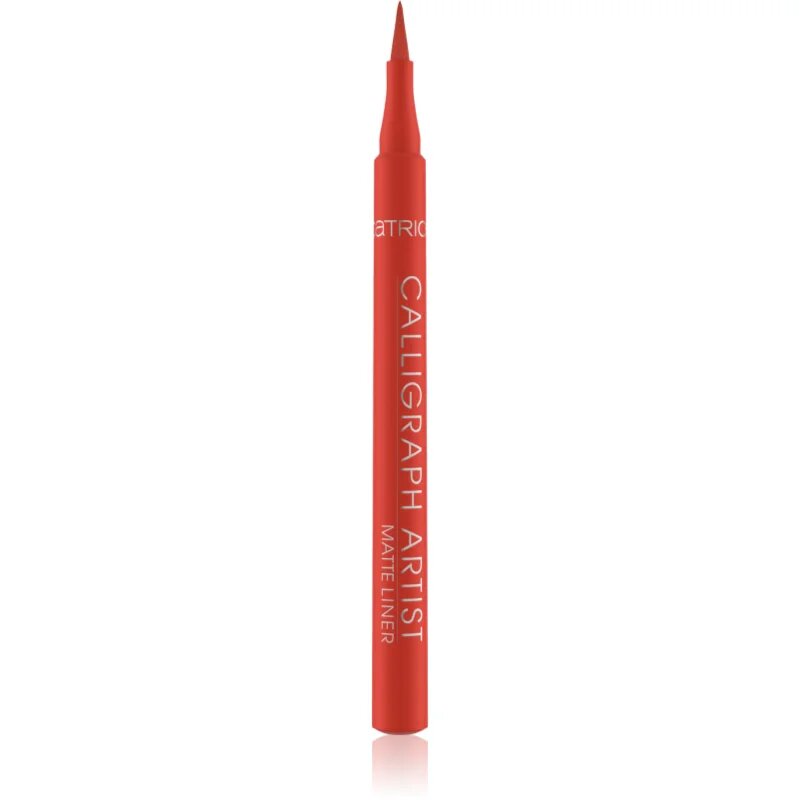 Catrice Calligraph Artist Matte tuș de ochi tip cariocă cu efect matifiant culoare 080 Bloody Mary 11 ml