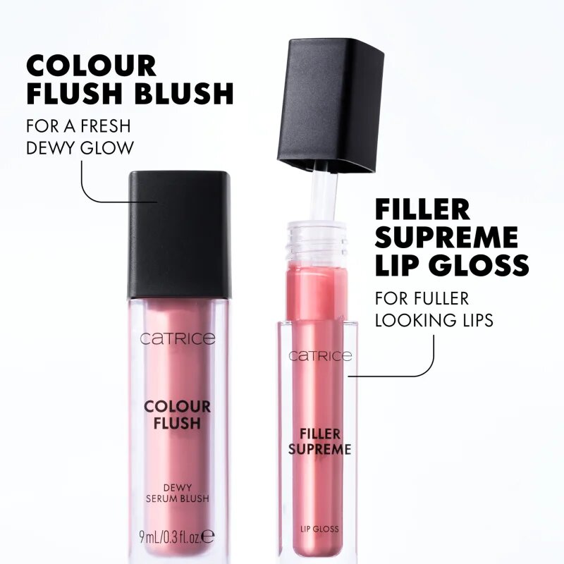 Catrice Colour Flush fard de obraz lichid cu efect iluminator culoare 010 Fade To Pink 9 ml