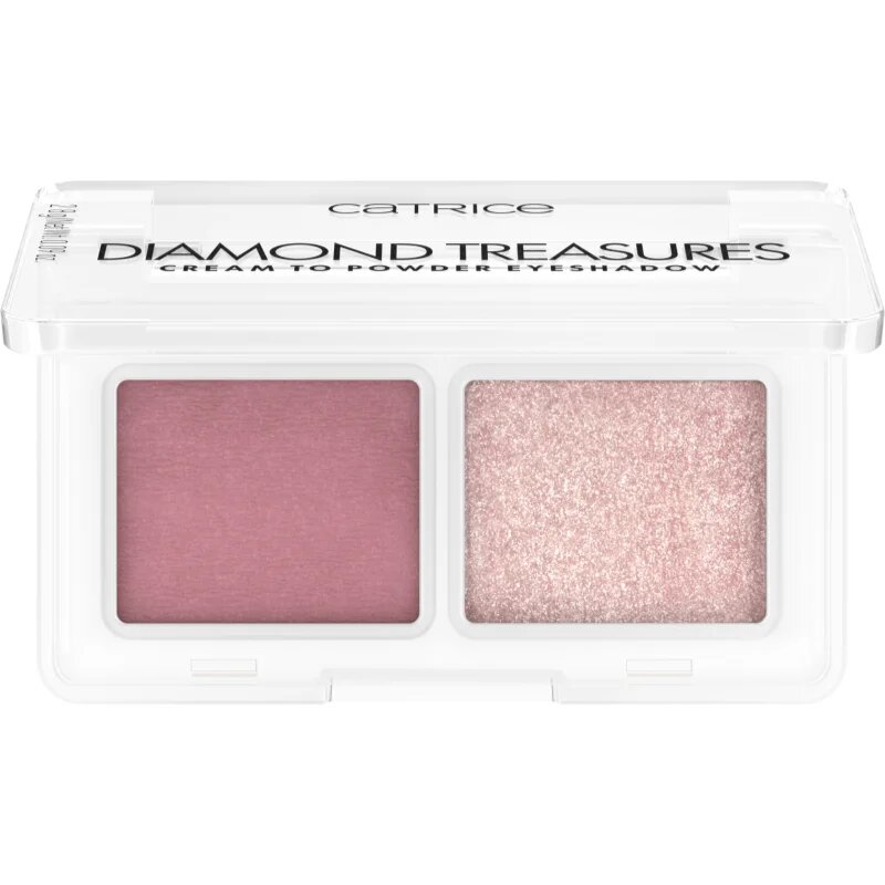 Catrice Diamond Treasures duo fard ochi culoare 020 Fairy Dust 2.8 g