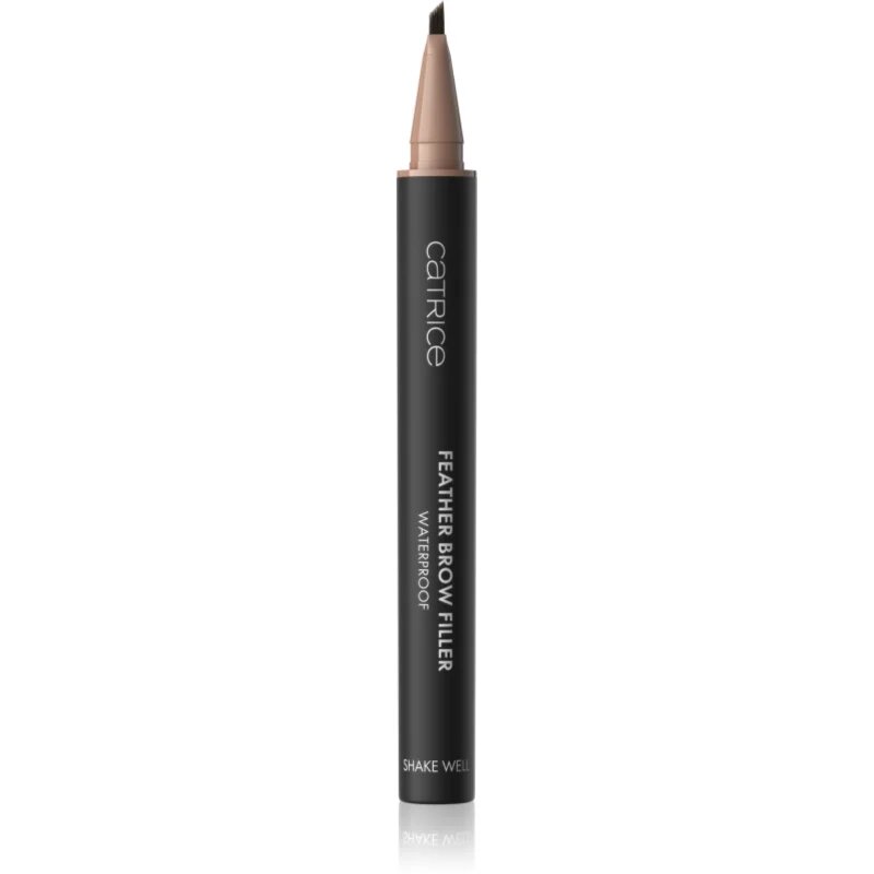 Catrice Feather Brow Filler creion pentru sprâncene rezistent la apă culoare 010 Ash Brown 0.5 ml