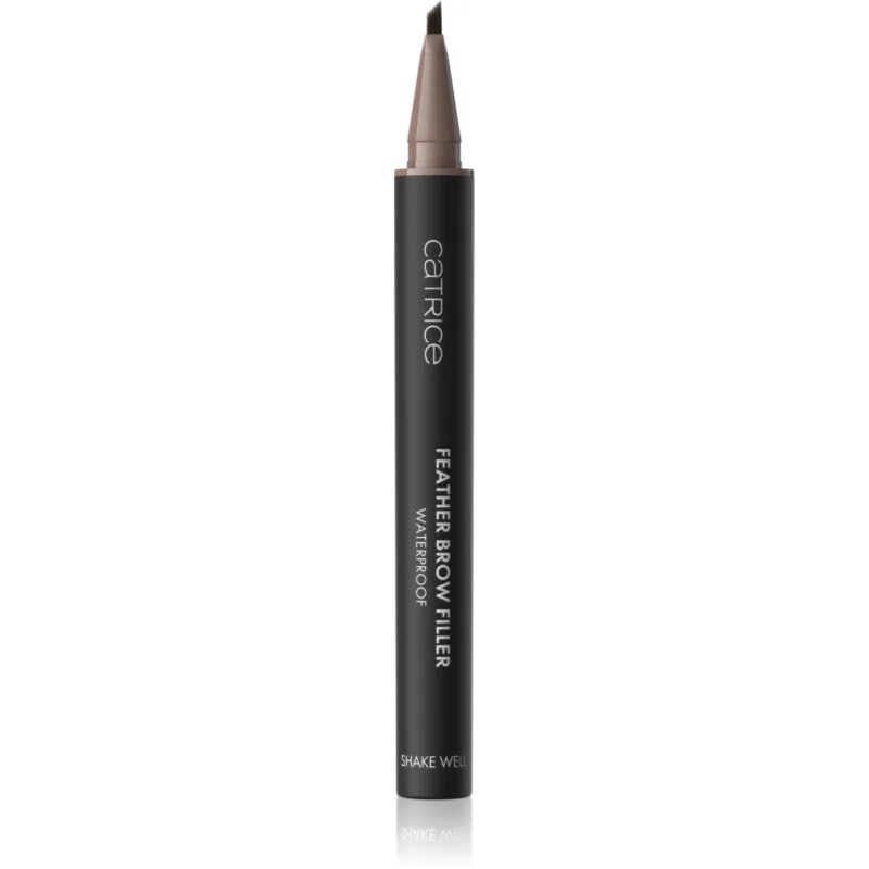 Catrice Feather Brow Filler creion pentru sprâncene rezistent la apă culoare 020 Medium Brown 0.5 ml