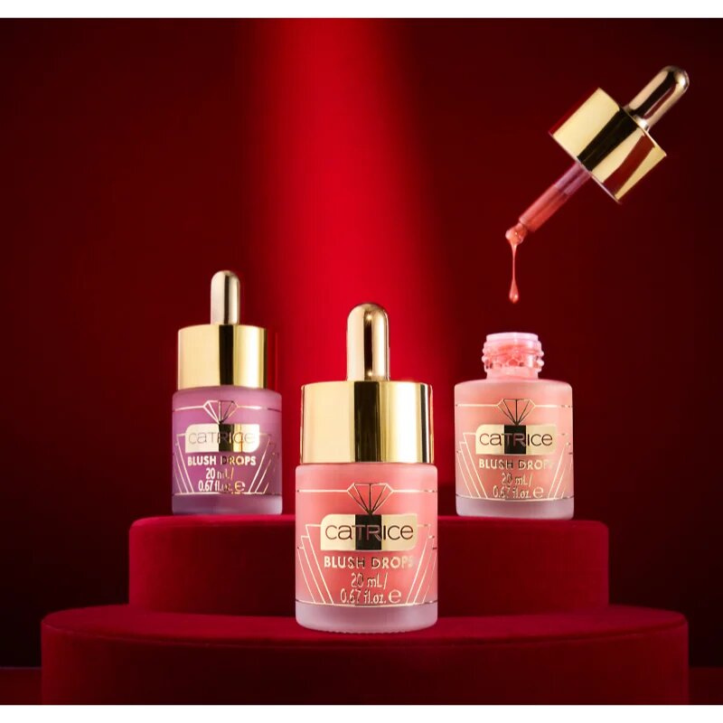 Catrice FESTIVE TREASURES fard de obraz lichid culoare C02 Gingercrush 20 ml
