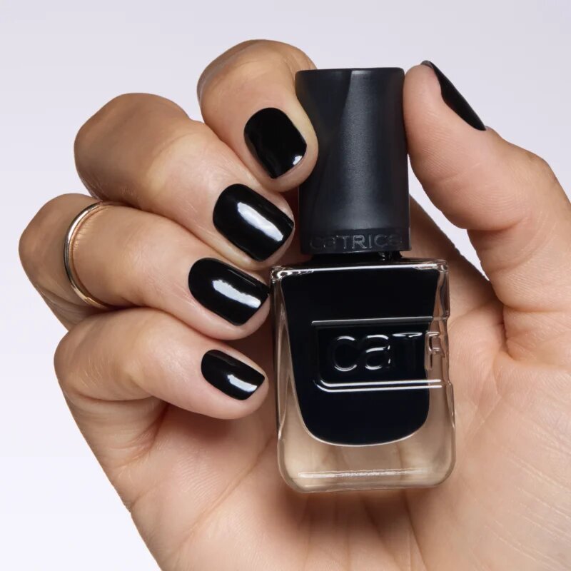 Catrice GEL AFFAIR lac de unghii culoare 037 Black To The Roots 10.5 ml