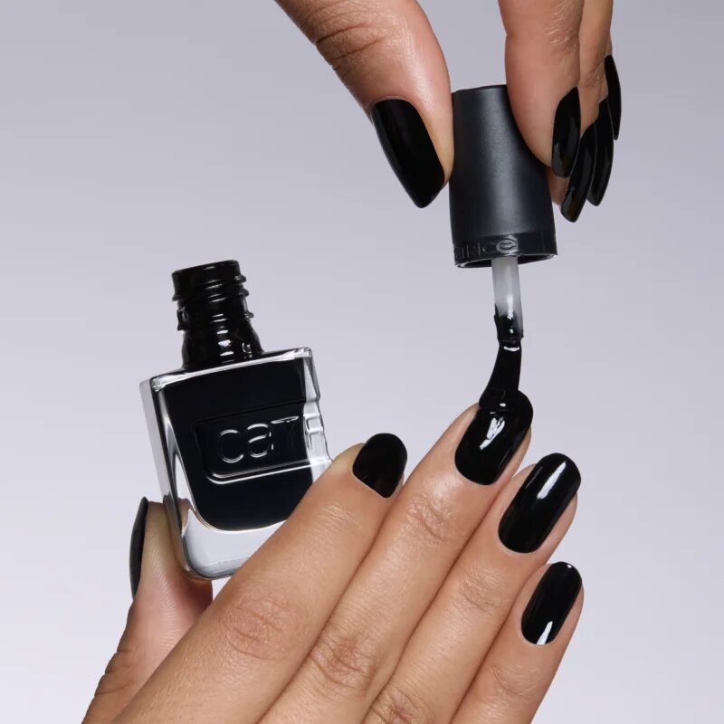 Catrice GEL AFFAIR lac de unghii culoare 037 Black To The Roots 10.5 ml
