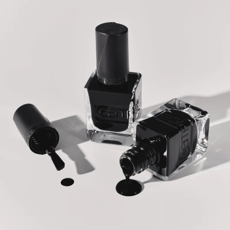 Catrice GEL AFFAIR lac de unghii culoare 037 Black To The Roots 10.5 ml