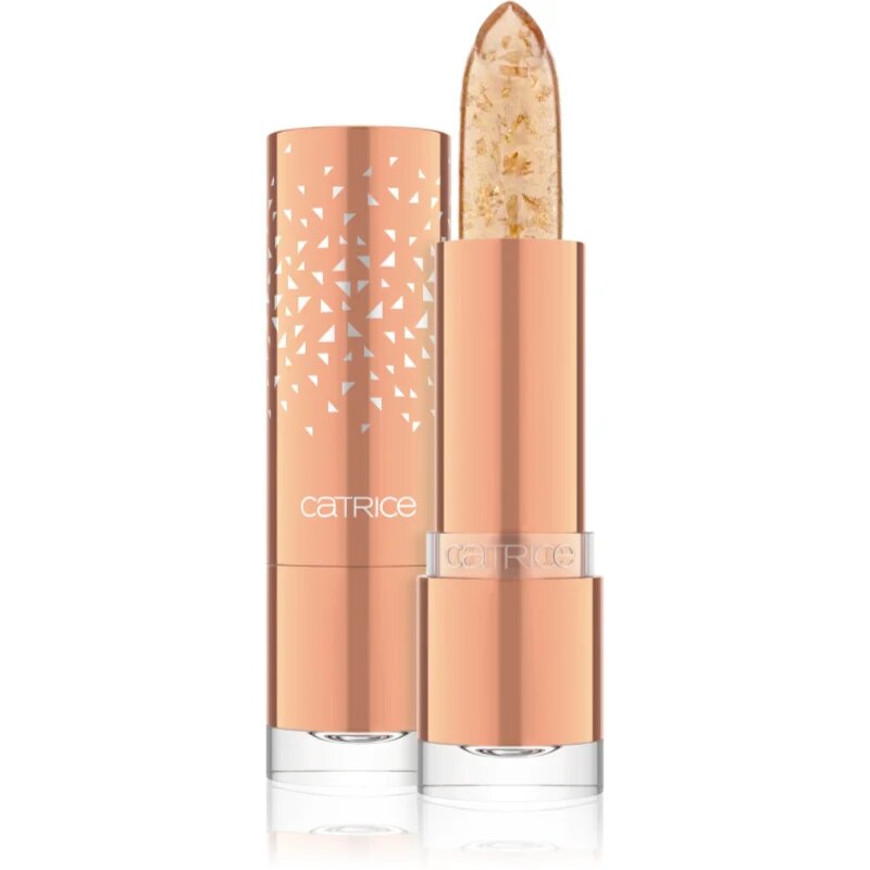 Catrice Glam In Gold Lip Balm balsam de buze hidratant colorat cu particule stralucitoare culoare 010 In A Gold Rush 3.5 g